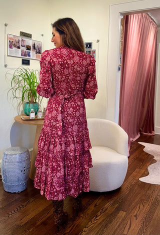 Wellesley Belted CC Colar Reddish Dress MF