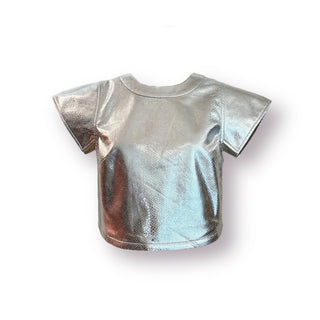 Santa Cruz Sparkling Silver Textured Vest