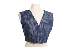 Demopolis Short Gray-Bluish Vest