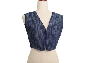 Demopolis Short Gray-Bluish Vest