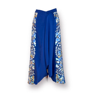 Ventura Hand Embroidered Blue Pants