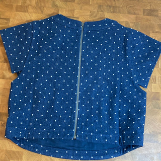 Rio Polka Dot Navy Vest