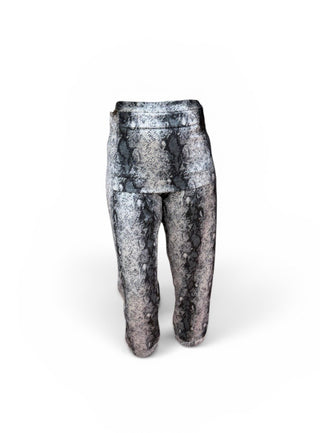 Honaunau Animal Print Graphite Pants