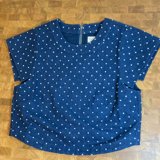 Rio Polka Dot Navy Vest