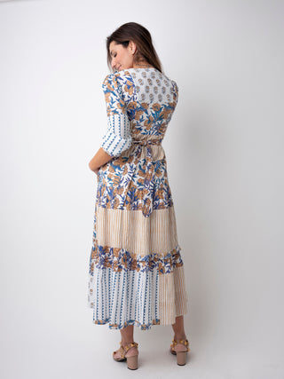 Olympia patchwork Dress