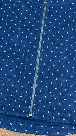 Rio Polka Dot Navy Vest