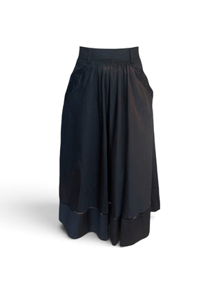 Heights Balloon Black Skirt