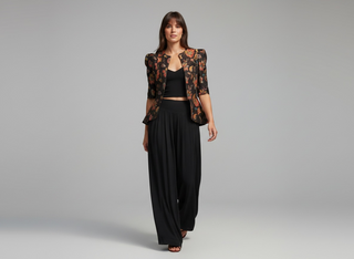 EastMoline Romantic Floral Blouse
