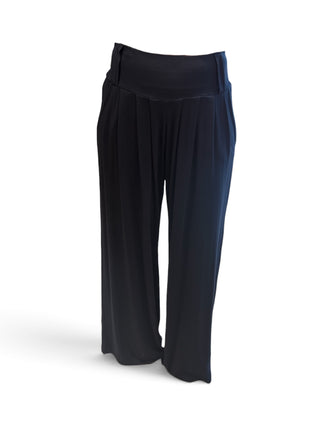 Albany Cotton WideLegs Sand-Spotted Pants
