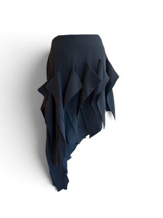 Chicago Asymmetrical Black Skirt