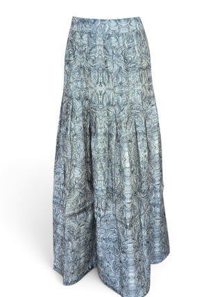 Evanston Silk Chanderi Skirt