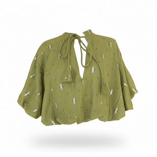 Galena V Cut Puffy Shirt