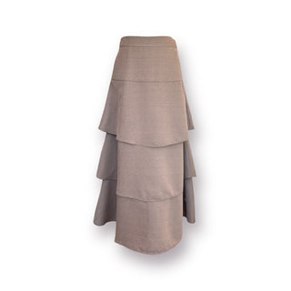 Naples Layers, Yoke, Blue/Brown Skirt