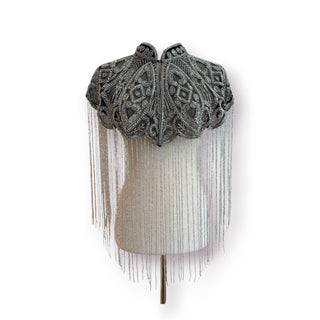 Palmdale Beaded Black&Gold / Black&Silver Cape