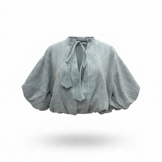 Carbondale Light Blue Sparkling Blouse