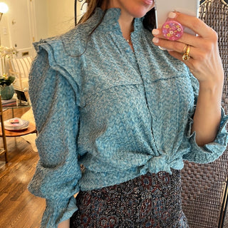 Nikki button down blouse