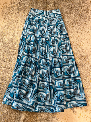 Maracanga Ocean Waves Skirt