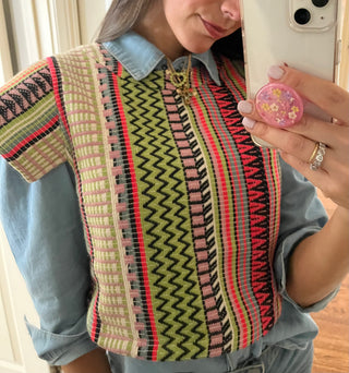 Ollie jacquard vest
